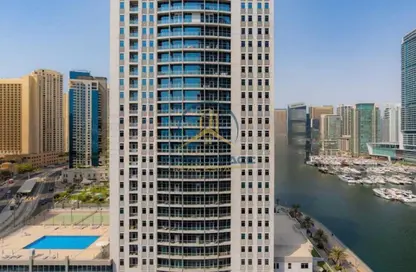 شقة - 2 غرف نوم - 3 حمامات للايجار في برج التألق 1 - أبراج البريق - دبي مارينا - دبي