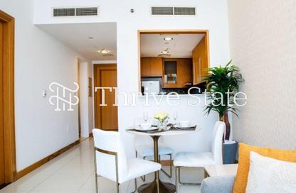 Apartment - 1 Bedroom - 2 Bathrooms for rent in Iris Blue - Dubai Marina - Dubai
