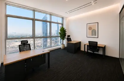 Office Space - Studio - 2 Bathrooms for rent in Latifa Tower - Sheikh Zayed Road - Dubai Office Space - Studio - 2 Bathrooms for rent in Latifa Tower - Sheikh Zayed Road - Dubai