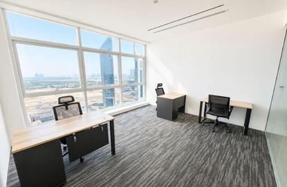 Office Space - Studio - 2 Bathrooms for rent in Latifa Tower - Sheikh Zayed Road - Dubai