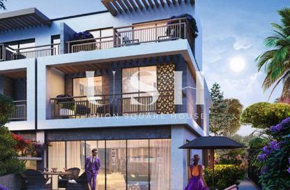 Townhouse - 4 - 5 for sale in Violet 4 - Violet - Damac Hills 2 - Dubai