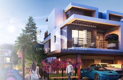 Townhouse - 4 - 5 for sale in Violet 4 - Violet - Damac Hills 2 - Dubai