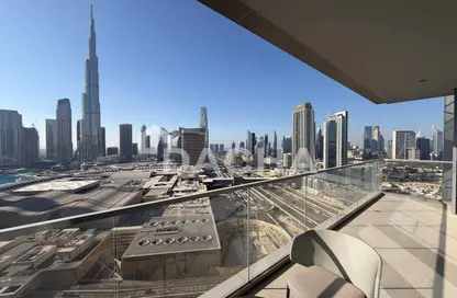 Apartment - 3 Bedrooms - 4 Bathrooms for rent in Vida Dubai Mall Tower 1 - Vida Residences Dubai Mall - Downtown Dubai - Dubai