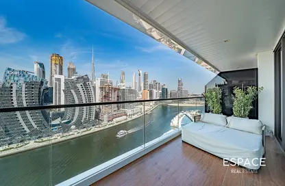 شقة - 2 غرف نوم - 3 حمامات للبيع في تراسات مراسي درايف - الخليج التجاري - دبي