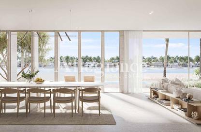 Villa - 6 - 7 for sale in Villa Tropical Mist Frond N - Villa Tropical Mist - The Beach Collection Villas - Palm Jebel Ali - Dubai