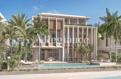 Villa - 6 Bedrooms - 7 Bathrooms for sale in Villa Tropical Mist Frond N - Villa Tropical Mist - The Beach Collection Villas - Palm Jebel Ali - Dubai