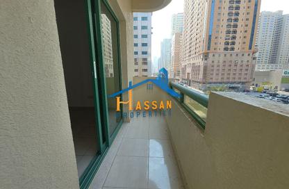 Apartment - 2 - 2 for rent in Emirates Tower - New Al Taawun Road - Al Taawun - Sharjah