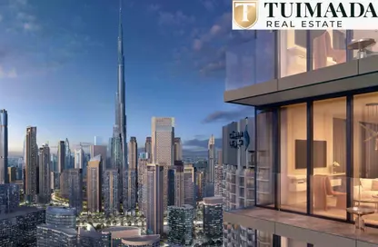 شقة - غرفة نوم - 1 حمام للبيع في بننسولا  4 - بنينسولا - الخليج التجاري - دبي