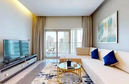 شقة - غرفة نوم - 2 حمامات للايجار في داماك ماجستين - الخليج التجاري - دبي