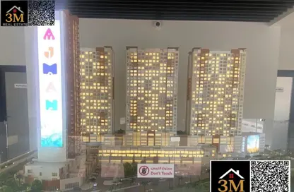 شقة - غرفة نوم - 2 حمامات للبيع في عجمان واحد - المرحلة الثانية - عجمان وسط المدينة - عجمان