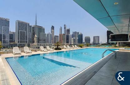 Apartment - Studio - 1 for rent in Hamilton Tower - Business Bay - Dubai