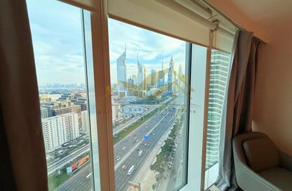 Apartment - Studio - 1 Bathroom for rent in Park Place Tower - Sheikh Zayed Road - Dubai
