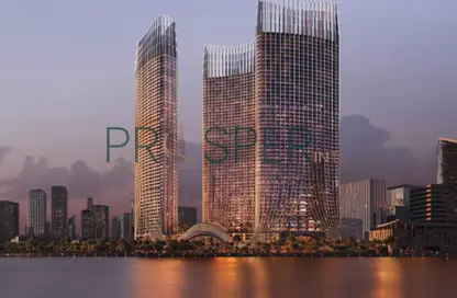 Apartment - Studio - 1 Bathroom for sale in Binghatti Skyrise - Business Bay - Dubai