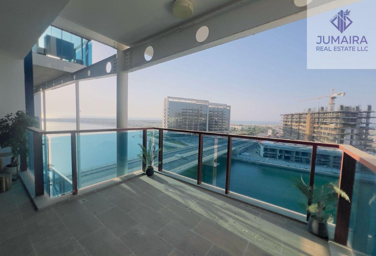 High-Floor 3BR|Stunning Sea&Lagoon Views Furnished