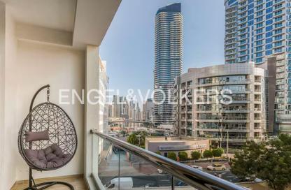 Apartment - Studio - 1 Bathroom for rent in DEC Tower 3 - DEC Towers - Dubai Marina - Dubai