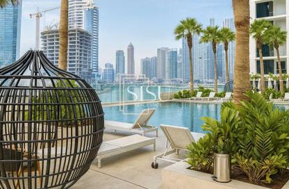 Apartment - Studio - 1 Bathroom for sale in Damac Maison Prive A - Damac Maison Prive - Business Bay - Dubai