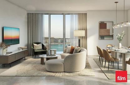 Apartment - 4 Bedrooms - 4 Bathrooms for sale in Beachgate by Address - EMAAR Beachfront - Dubai Harbour - Dubai