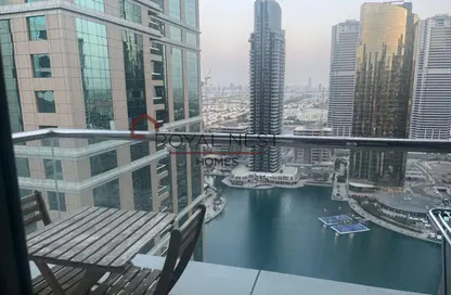 Apartment - 2 Bedrooms - 2 Bathrooms for rent in Global Lake View - JLT Cluster E - Jumeirah Lake Towers - Dubai