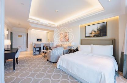 Apartment - Studio - 1 for rent in Kempinski Blvd (The address Blvd) - Downtown Dubai - Dubai Apartment - Studio - 1 for rent in Kempinski Blvd (The address Blvd) - Downtown Dubai - Dubai