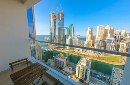 Apartment - Studio - 1 Bathroom for rent in Studio One - Dubai Marina - Dubai