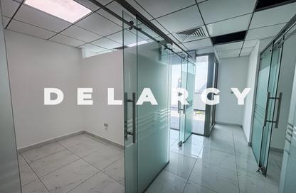 Office Space - Studio - 1 Bathroom for rent in The Prism - Business Bay - Dubai