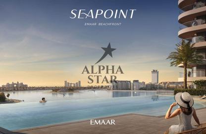 شقة - غرفة نوم - 2 حمامات للبيع في برج Seapoint 2 - سي بوينت - إعمار بيتشفرونت - دبي هاربور - دبي شقة - غرفة نوم - 2 حمامات للبيع في برج Seapoint 2 - سي بوينت - إعمار بيتشفرونت - دبي هاربور - دبي