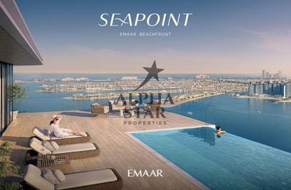 شقة - غرفة نوم - 2 حمامات للبيع في برج Seapoint 2 - سي بوينت - إعمار بيتشفرونت - دبي هاربور - دبي شقة - غرفة نوم - 2 حمامات للبيع في برج Seapoint 2 - سي بوينت - إعمار بيتشفرونت - دبي هاربور - دبي