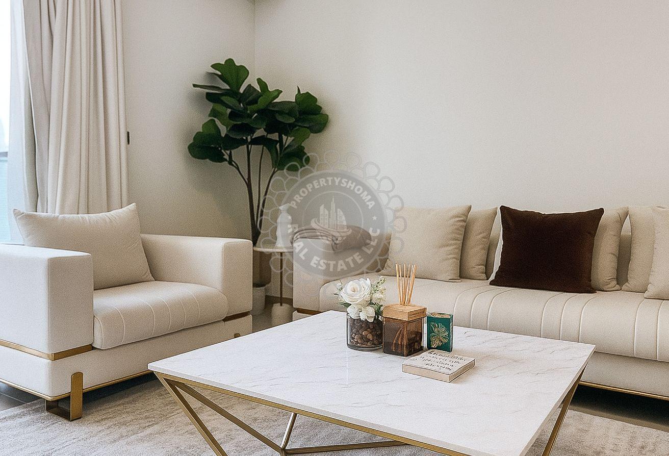 Luxury | Full Fountain View | Furnished 3BR+Maid photo 9