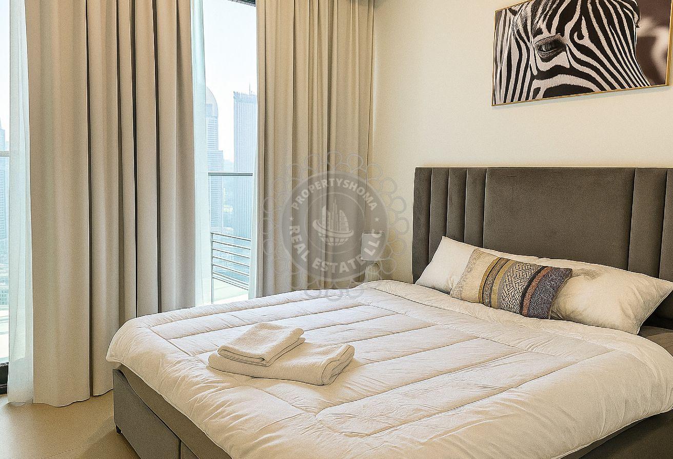Luxury | Full Fountain View | Furnished 3BR+Maid photo 10