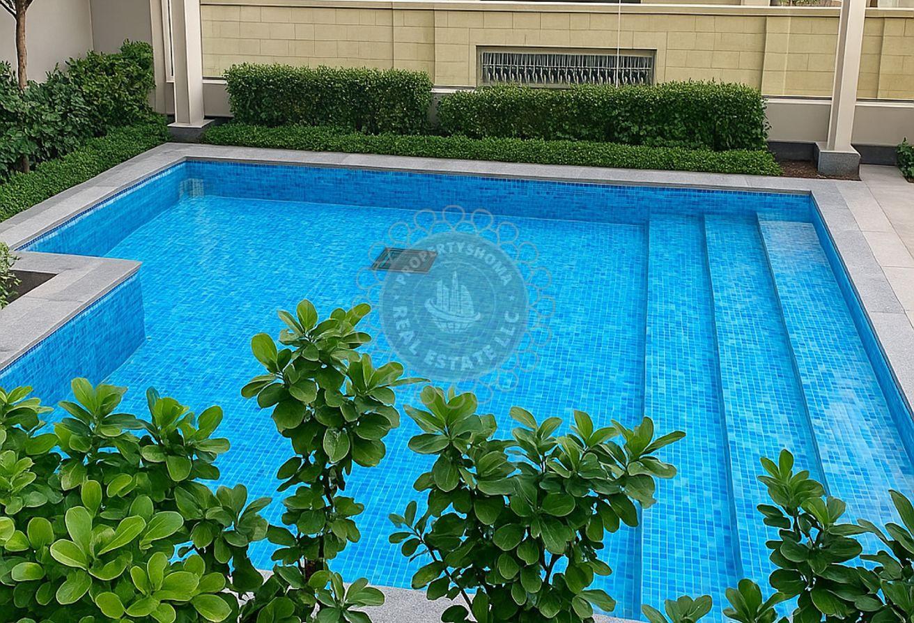 Luxury | Full Fountain View | Furnished 3BR+Maid photo 15