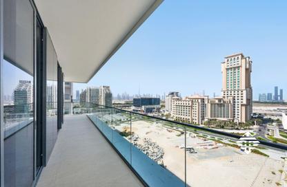 Apartment - 2 - 2 for rent in Binghatti Ivory - Dubai Healthcare City 2 - Al Jaddaf - Dubai