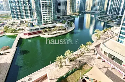 شقة - غرفة نوم - 2 حمامات للايجار في برج أيكون 1 - (JLT) مجمع M - أبراج بحيرات الجميرا - دبي