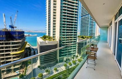 Apartment - 2 Bedrooms - 3 Bathrooms for rent in Sunrise Bay Tower 2 - Sunrise Bay - Emaar Beachfront - Dubai Harbour - Dubai