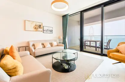 شقة - 2 غرف نوم - 3 حمامات للايجار في برج بوابه جميرا 1 - العنوان منتجع وسبا جميرا - جميرا بيتش ريزيدنس - دبي