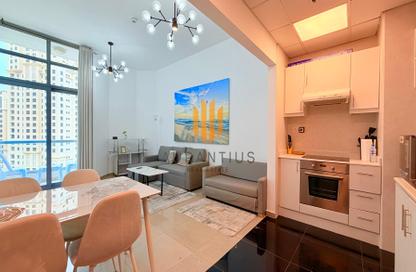 Apartment - 1 Bedroom - 2 Bathrooms for rent in Marina Wharf 1 - Marina Wharf - Dubai Marina - Dubai