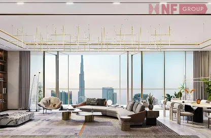 شقة - غرفة نوم - 2 حمامات للبيع في اكسكوزيت ليفينج ريزيدنسز - برج خليفة - وسط مدينة دبي - دبي