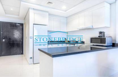 Apartment - 1 - 2 for rent in Ghalia Tower - District 18 - Jumeirah Village Circle - Dubai