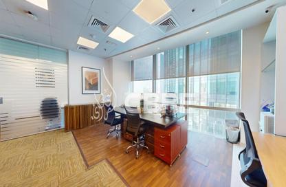Office Space - Studio - 1 Bathroom for rent in South Tower - Emirates Financial Towers - DIFC - Dubai