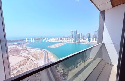 Apartment - 1 - 2 for rent in La Plage Tower - Al Mamzar - Sharjah - Sharjah
