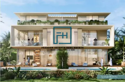 فيلا - 5 غرف نوم - 7 حمامات للبيع في جزيرة الثريا - مدينة أجمل مكان - مدينة الواجهة المائية لإمارة الشارقة - الشارقة