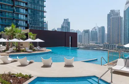 Apartment - 1 Bathroom for rent in Jumeirah Living Marina Gate - Marina Gate - Dubai Marina - Dubai