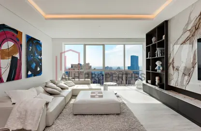 Apartment - 2 Bedrooms - 4 Bathrooms for sale in Al Fattan Marine Tower - Al Fattan Marine Towers - Jumeirah Beach Residence - Dubai