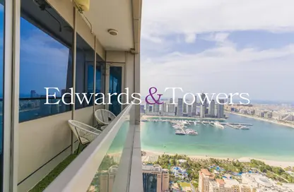 Apartment - 2 Bedrooms - 3 Bathrooms for rent in Ocean Heights - Dubai Marina - Dubai