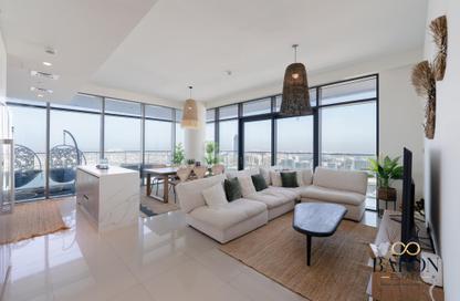 شقة - 3 غرف نوم - 4 حمامات للايجار في برج Beach Vista 2 - بيتش فيستا - إعمار بيتشفرونت - دبي هاربور - دبي