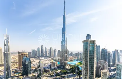 Apartment - 3 Bedrooms - 5 Bathrooms for rent in Bridge Sky - Burj Khalifa Area - Downtown Dubai - Dubai