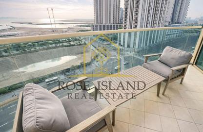Apartment - 1 Bedroom - 2 Bathrooms for rent in Beach Towers - Shams Abu Dhabi - Al Reem Island - Abu Dhabi