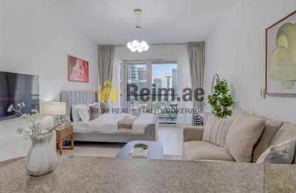 Apartment - Studio - 1 Bathroom for rent in Dubai Arch - JLT Cluster G - Jumeirah Lake Towers - Dubai