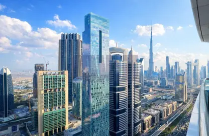 Apartment - 2 Bedrooms - 2 Bathrooms for rent in AL Salam Tower FC - Sheikh Zayed Road - Dubai