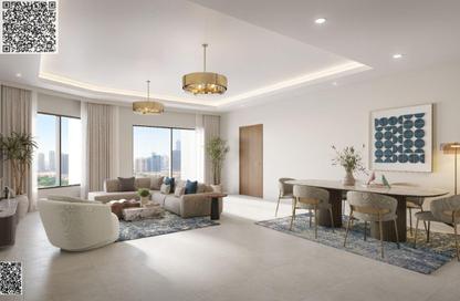 Apartment - 2 - 1 for sale in Tower A3 - Ajman Pearl Towers - Ajman Downtown - Ajman