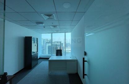 Business Centre - Studio - 4 Bathrooms for rent in The Prime Tower - Business Bay - Dubai